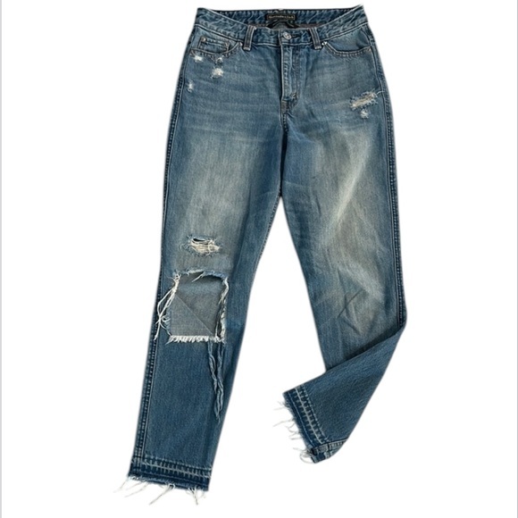 Abercrombie & Fitch signature collection distressed jeans size 24 - Picture 1 of 11